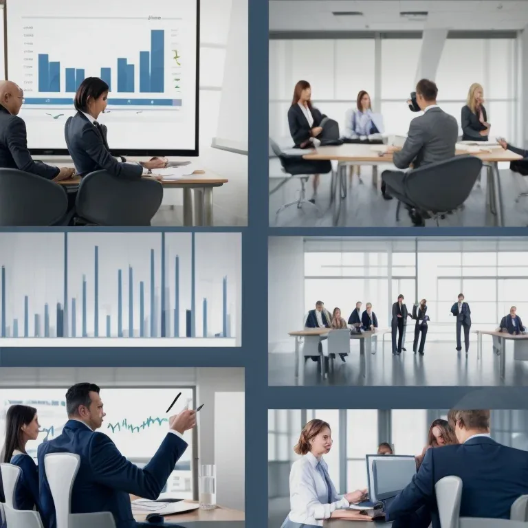 Udeleženci na delavnici EconMotive analizirajo finančne kazalnike